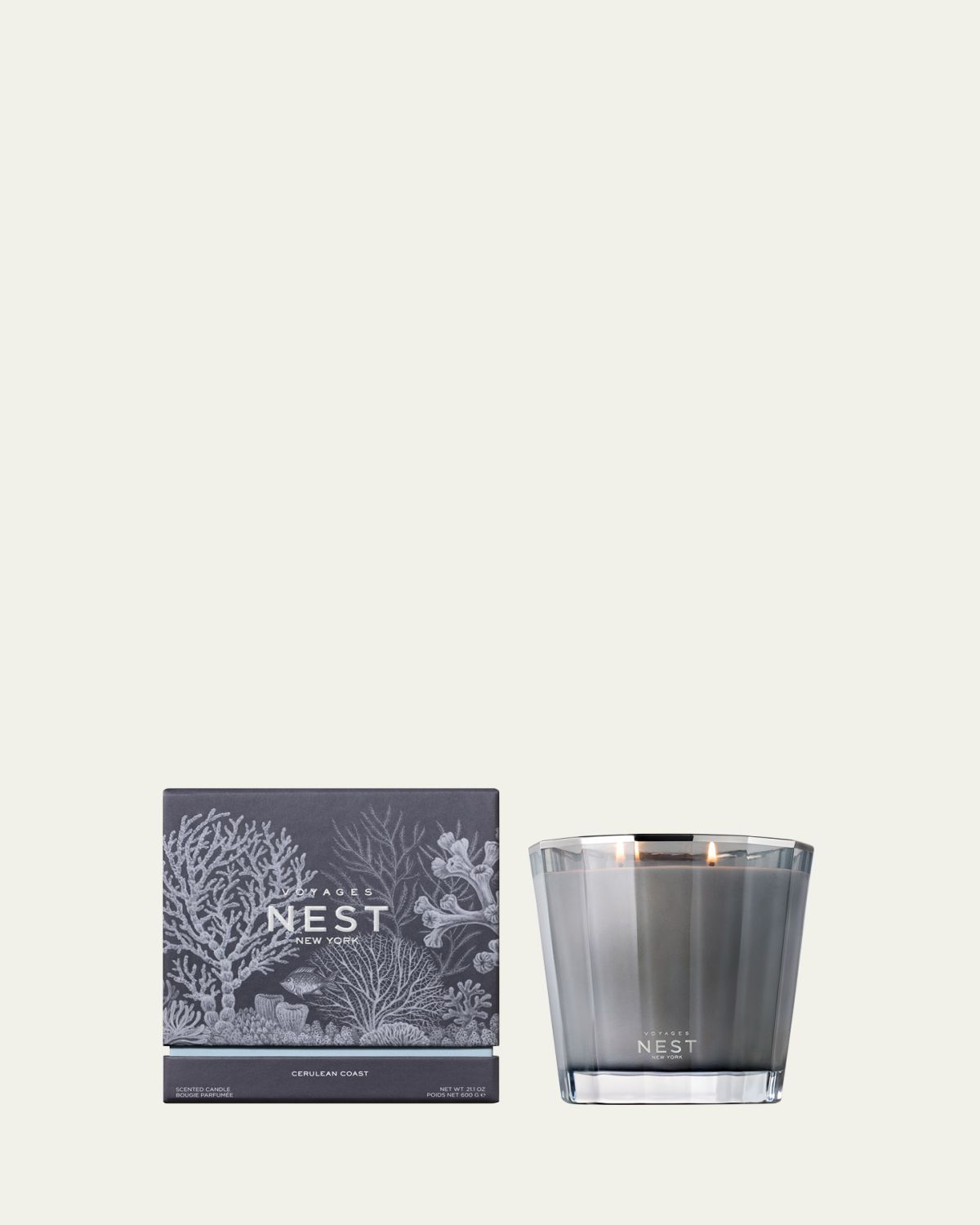 NEST New York VOYAGES Cerulean Coast Candle, 21.1 oz. | Thumbnail 5