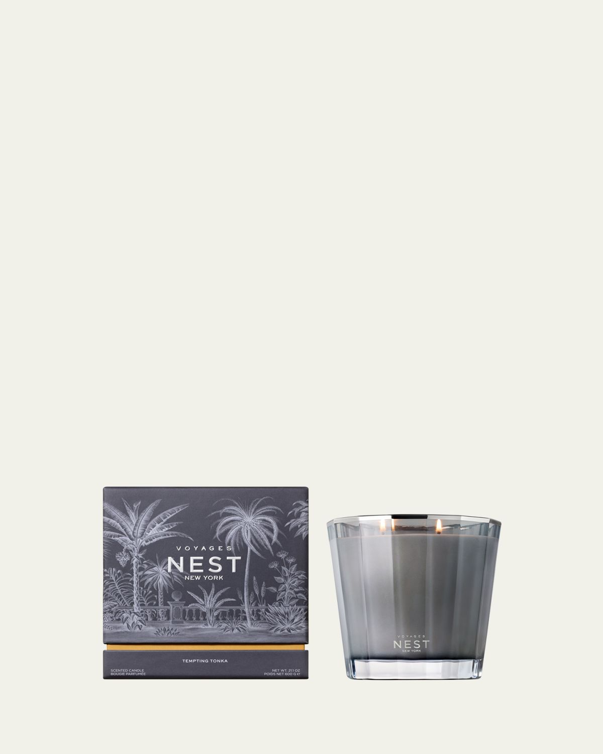 NEST New York VOYAGES Tempting Tonka Candle, 21.1 oz.