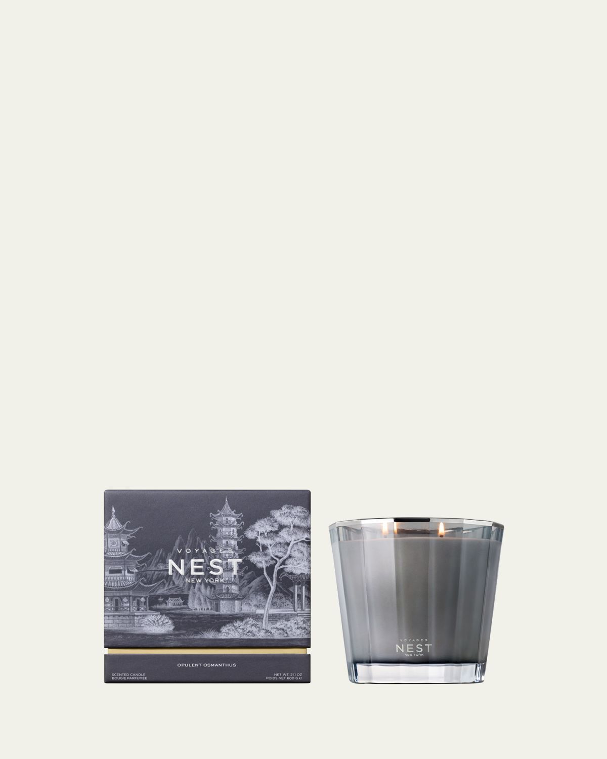 NEST New York VOYAGES Opulent Osmanthus Candle, 21.1 oz.