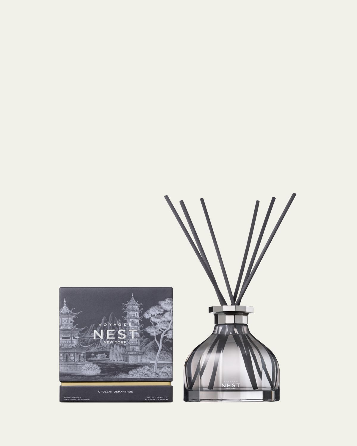 NEST New York VOYAGES Opulent Osmanthus Diffuser, 16.9 oz.