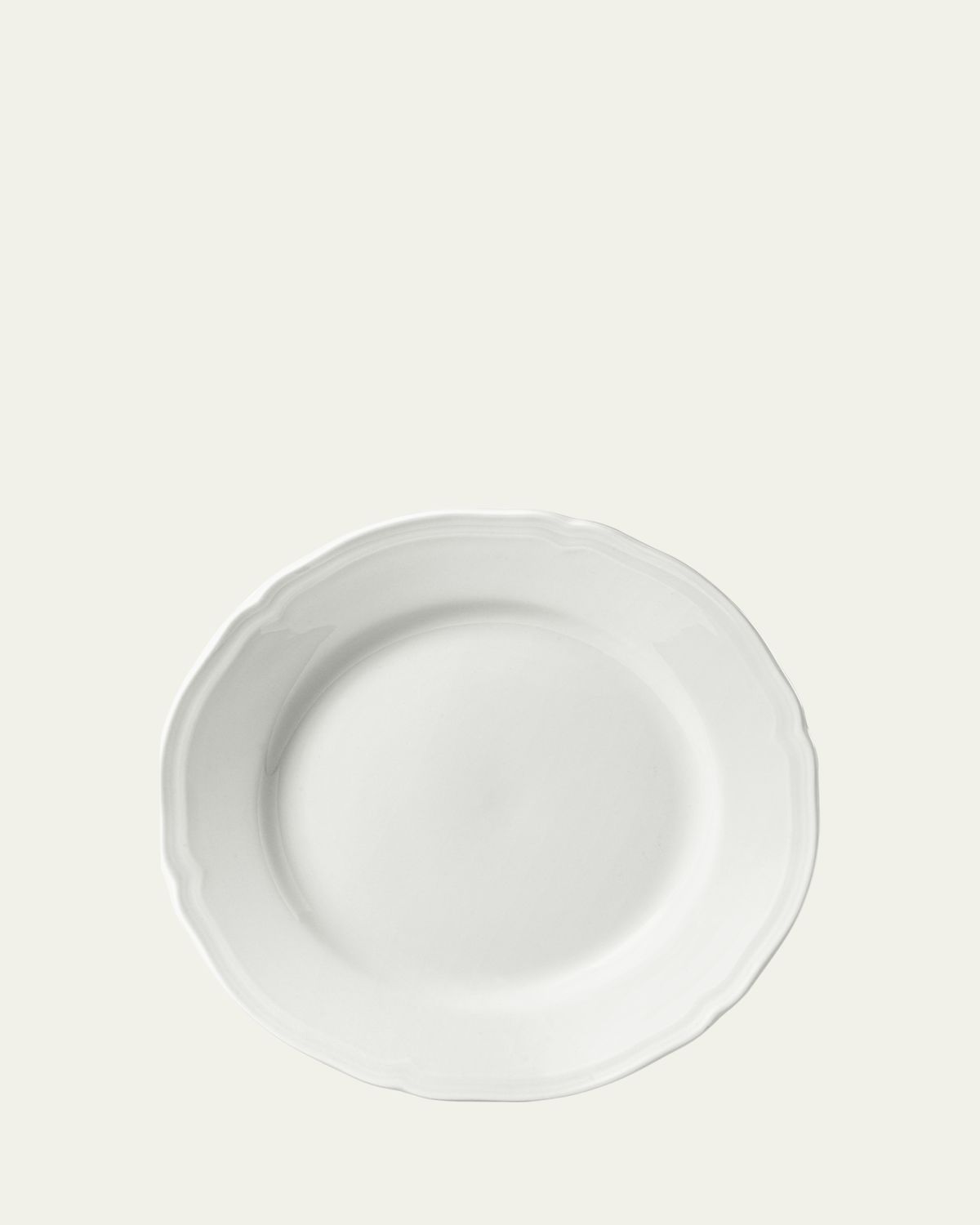 GINORI 1735 Bianco Antico Doccia Flat Bread Plate