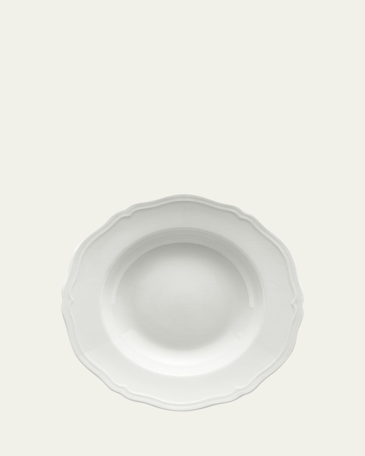 GINORI 1735 Bianco Antico Doccia Soup Plate
