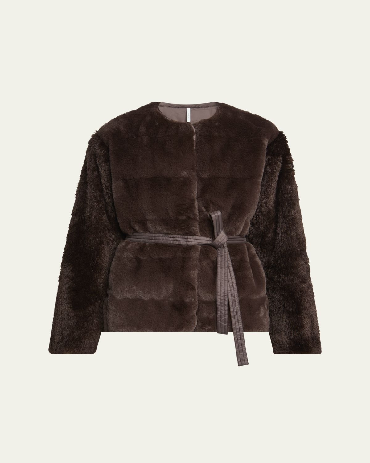 Moncler Jouillat Faux Fur Jacket