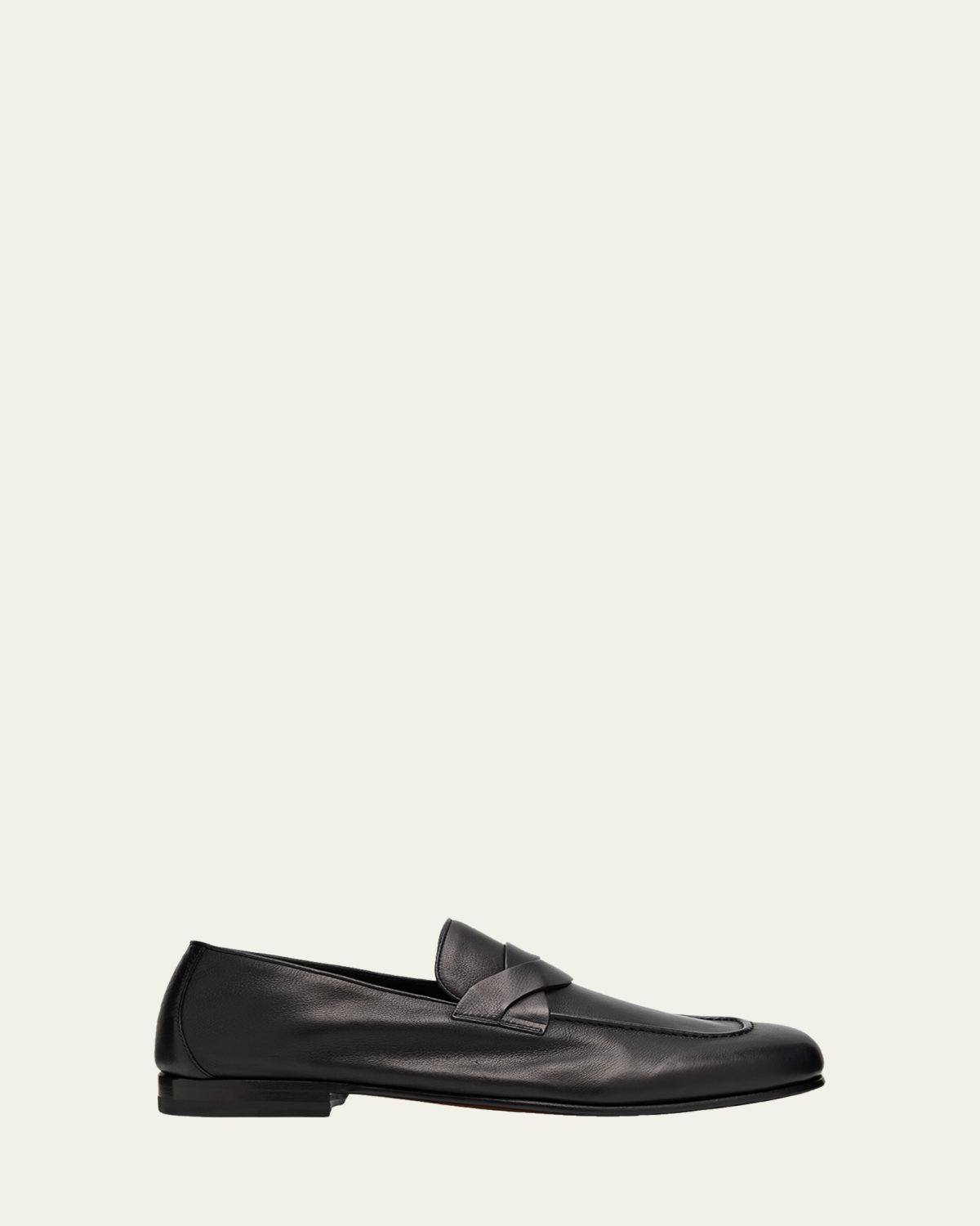 TOM FORD Men's Gigi Leather Twisted-Band Penny Loafers | Thumbnail 11 TOM FORD Men's Gigi Leather Twisted-Band Penny Loafers | Thumbnail 11