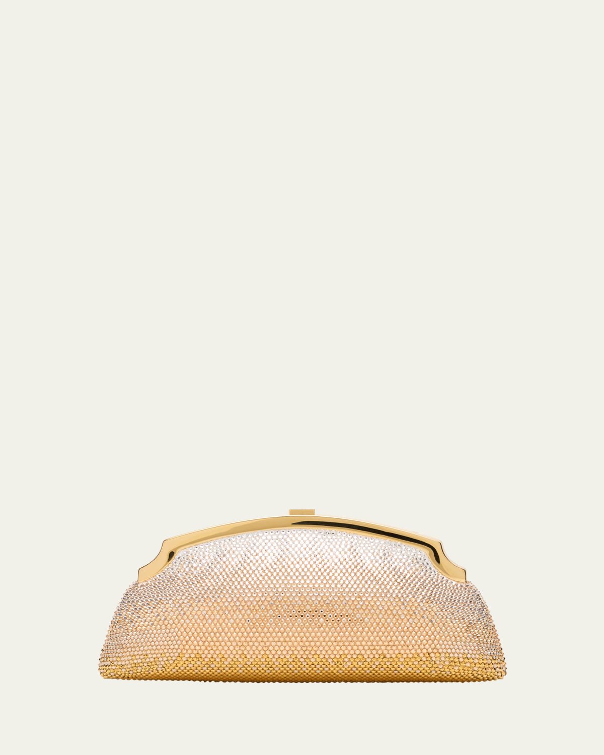 Judith Leiber Couture Mini Venetian Gradient Crystal Clutch Bag