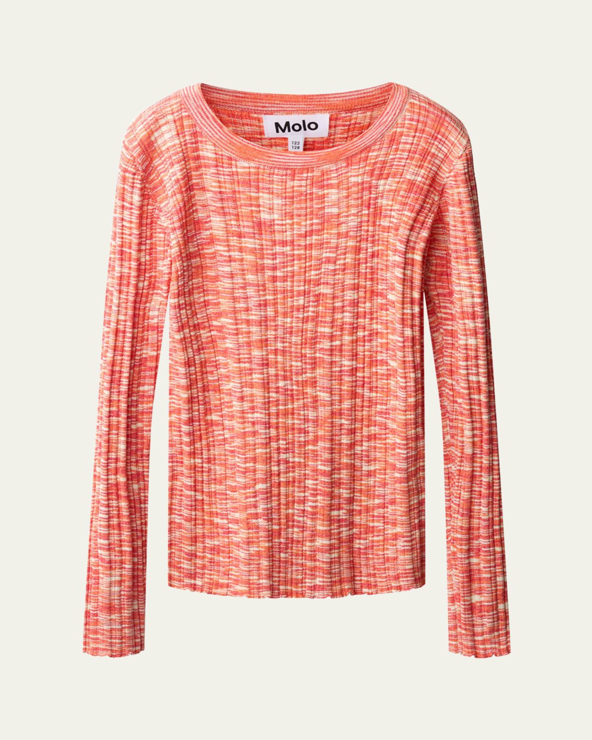 Molo Girl's Gabriella Long-Sleeve Shirt, Size 7-16