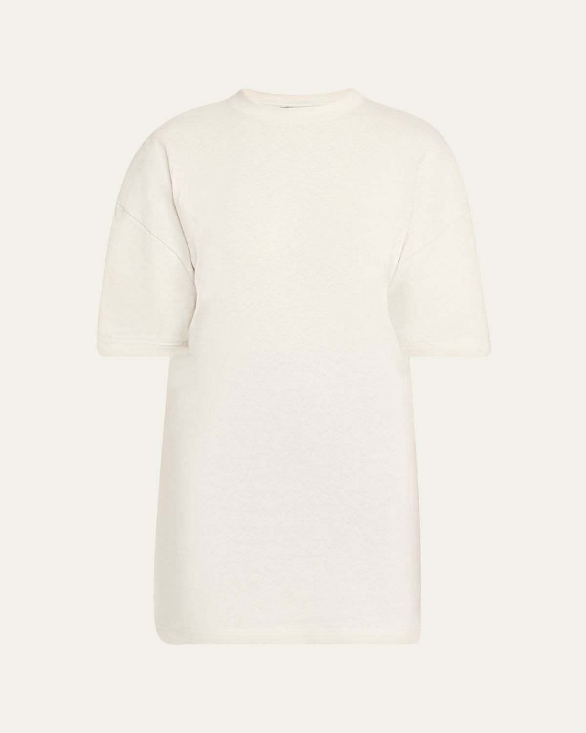 Balenciaga Short-Sleeve Mini T-Shirt Dress