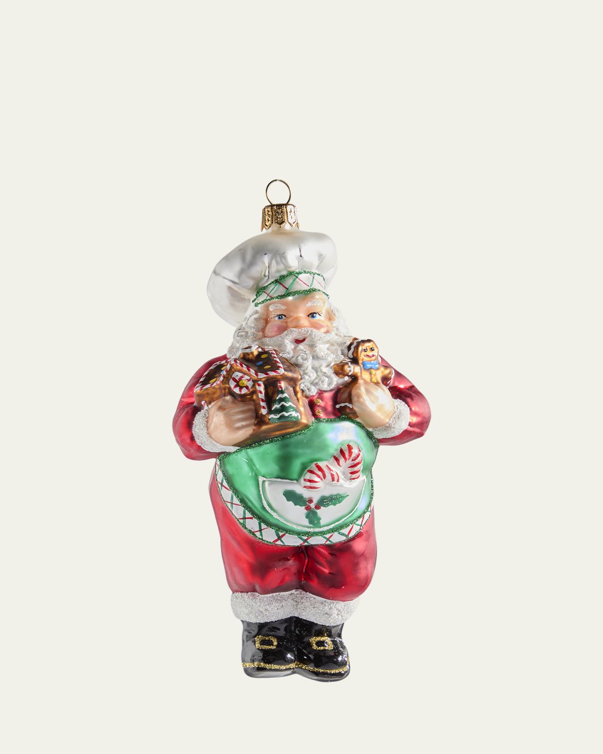Bergdorf Goodman Chef Santa Christmas Ornament