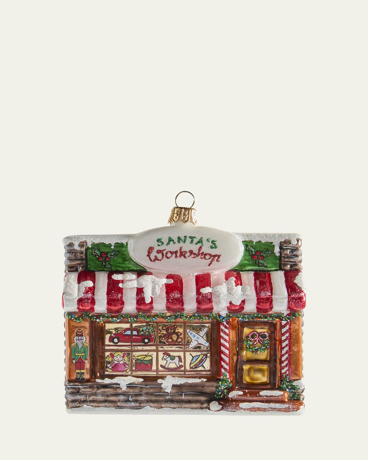 Bergdorf Goodman Santa Workshop Christmas Ornament