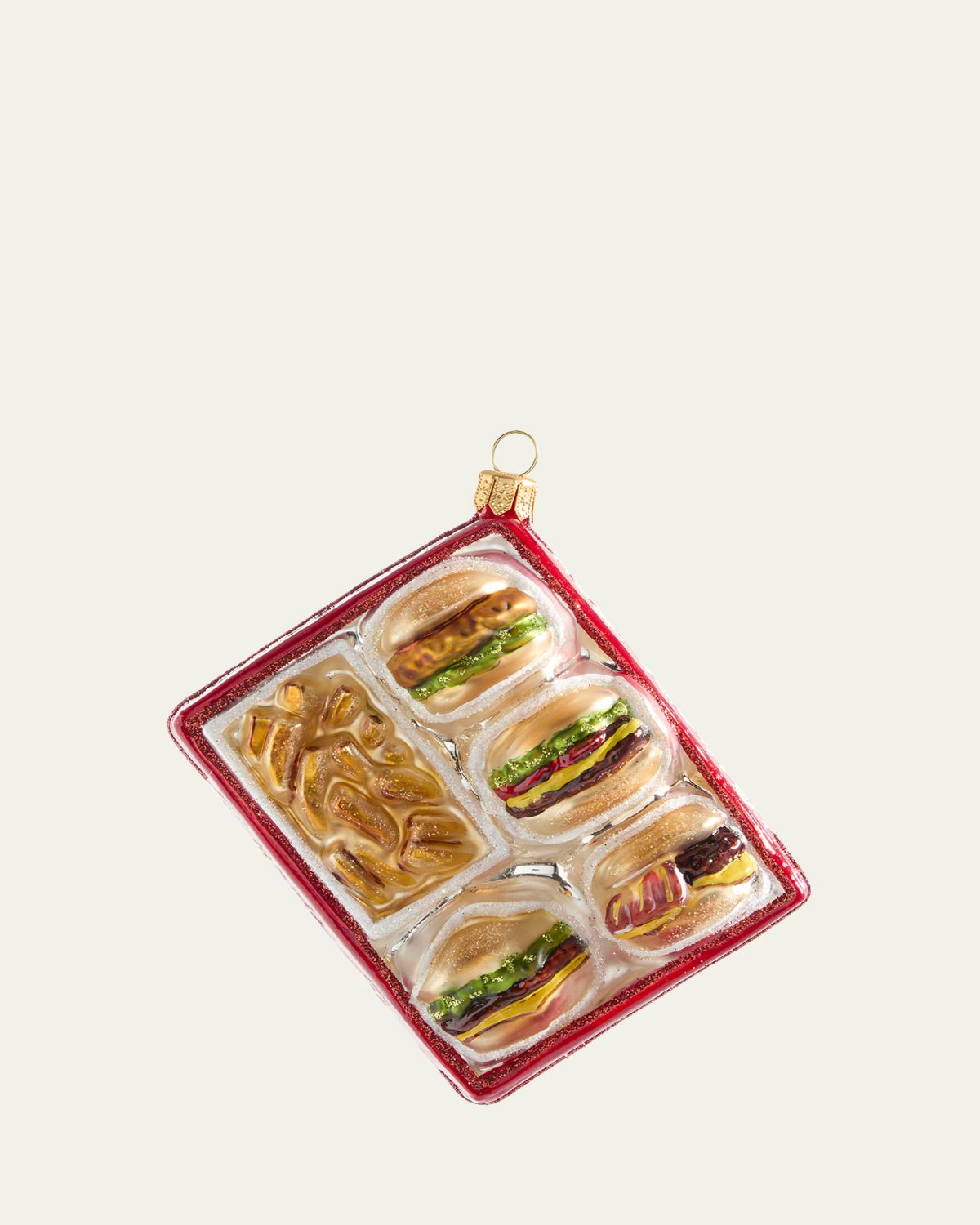 Bergdorf Goodman Burger Box Christmas Ornament