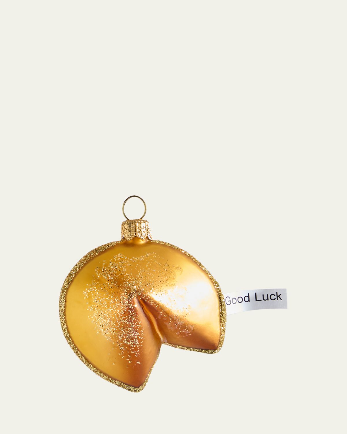 Bergdorf Goodman Fortune Cookie Christmas Ornament