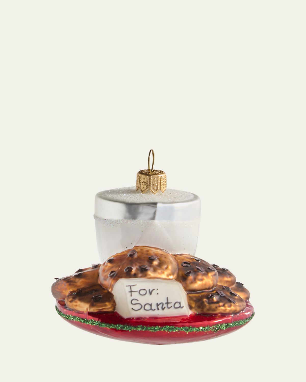 Bergdorf Goodman Cookies for Santa Christmas Ornament
