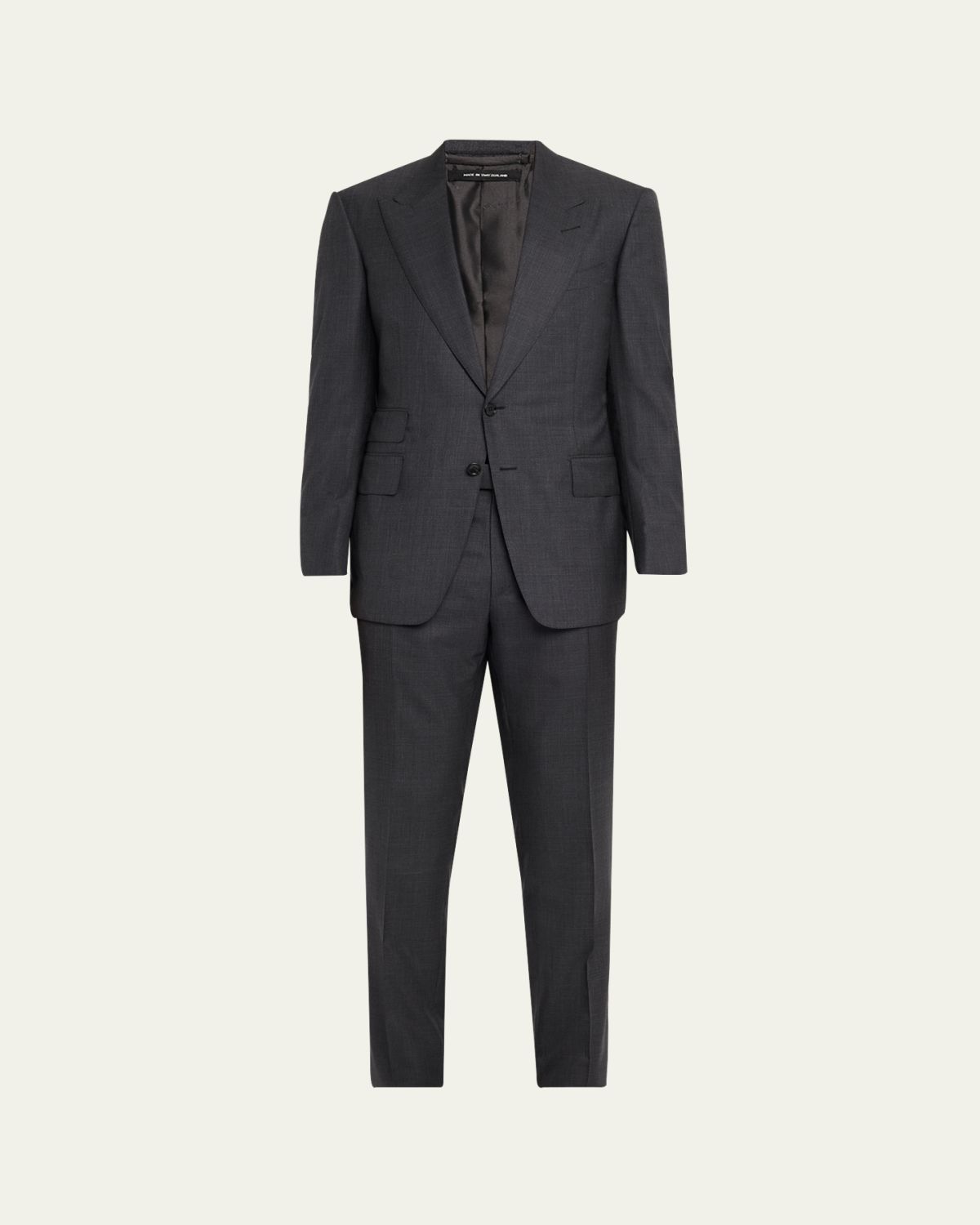 TOM FORD Men's Windowpane Two-Piece Suit