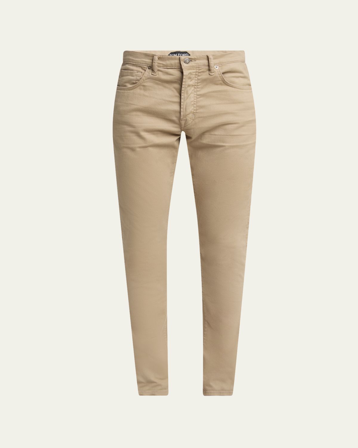 TOM FORD Men's Stretch Twill Slim Fit Pants