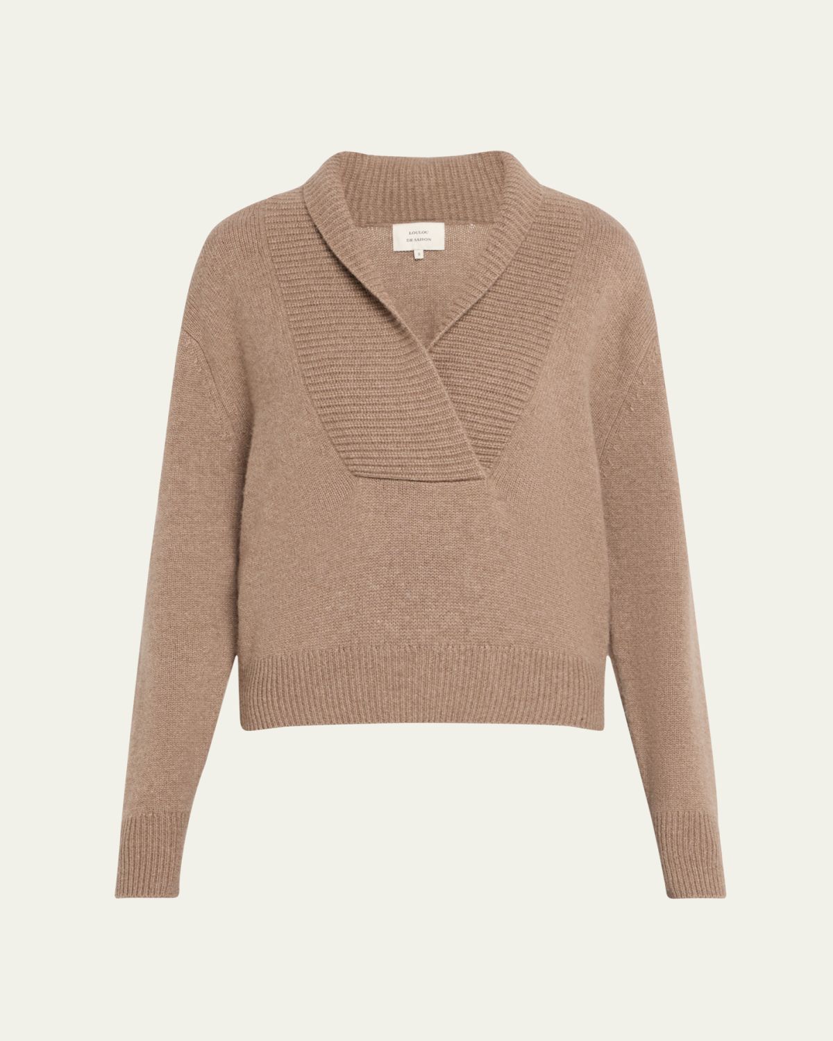 Loulou De Saison Makela  V-Neck Cashmere Sweater