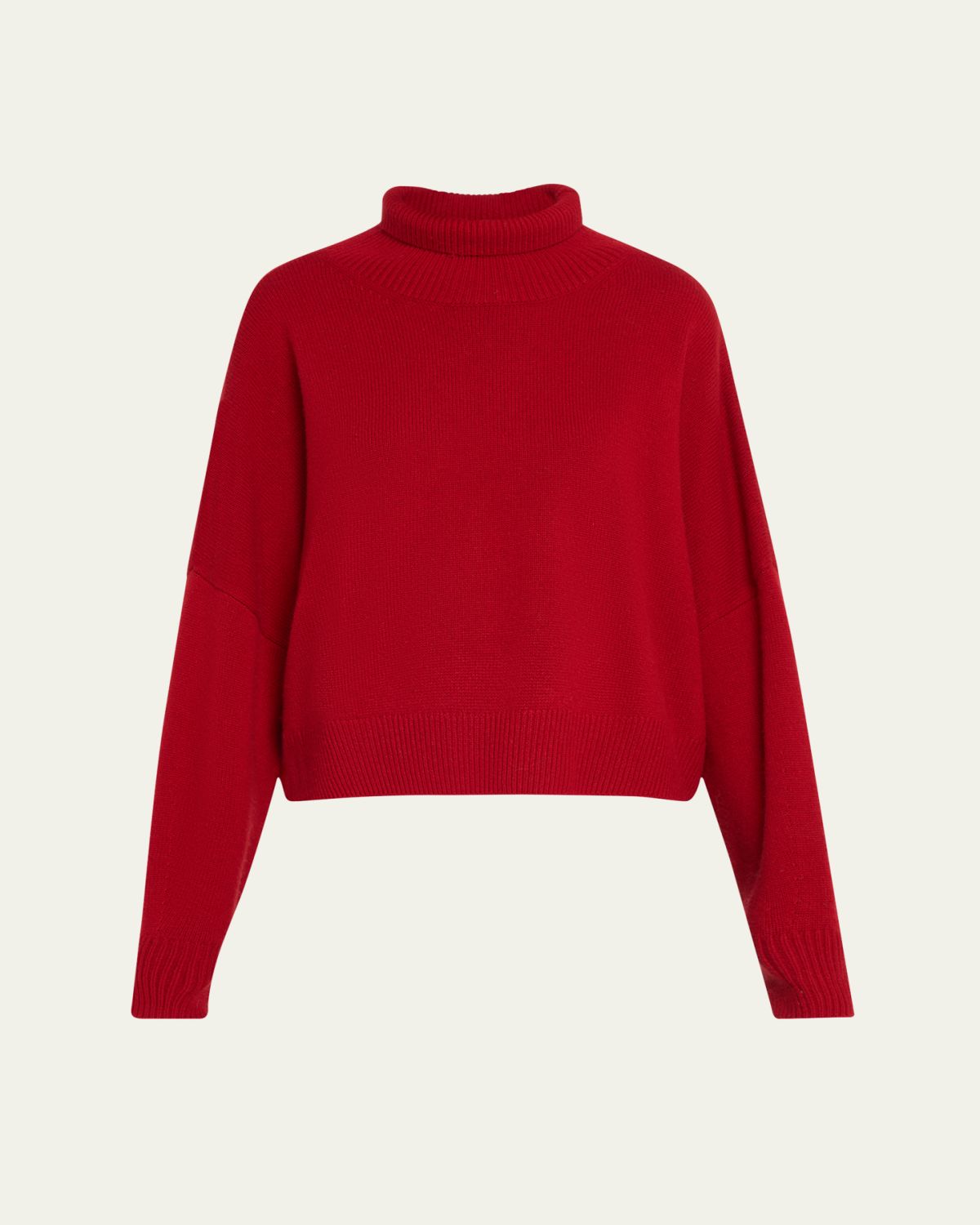 Loulou De Saison Luke Turtleneck Wool-Cashmere Sweater