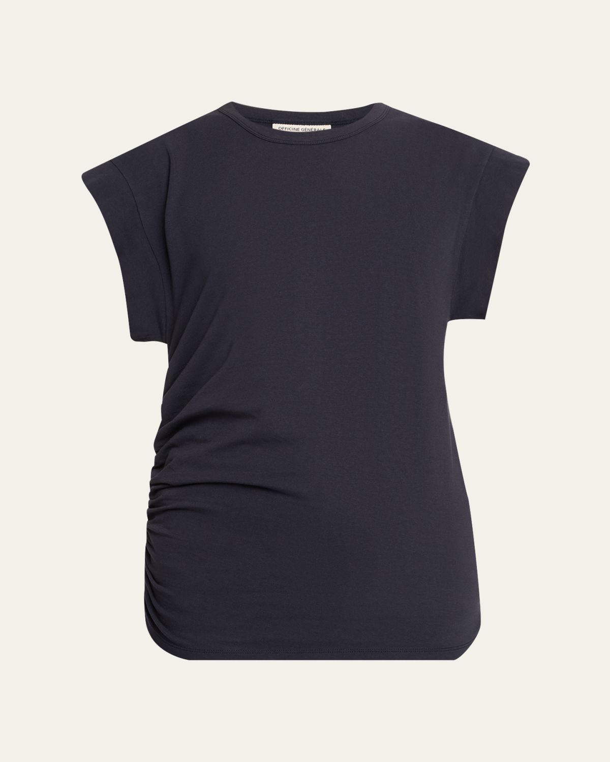 Officine Generale Inaya Asymmetric Jersey Tee