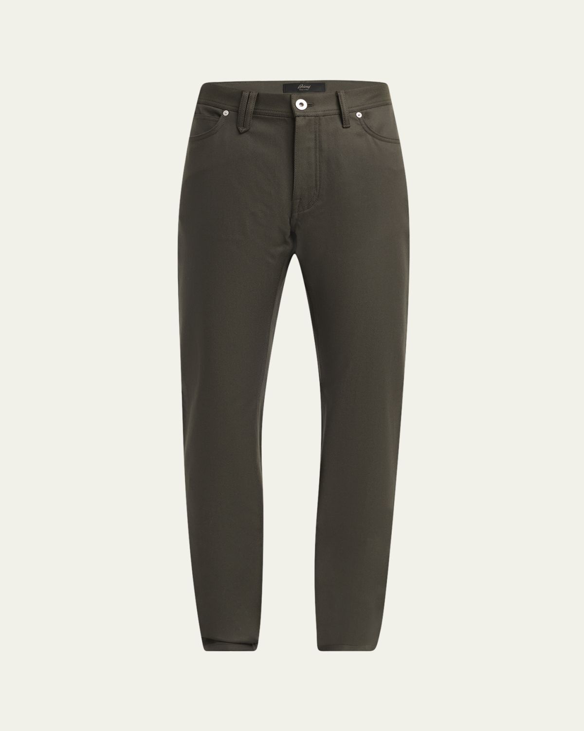 Brioni Men 's Slim Twill Five-Pocket Pants
