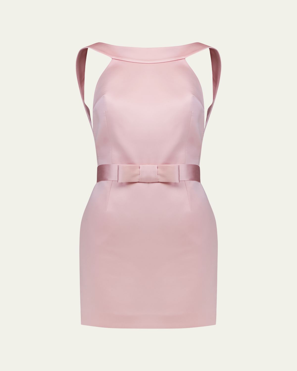 The New Arrivals by Ilkyaz Ozel Delphine Satin Mini Dress