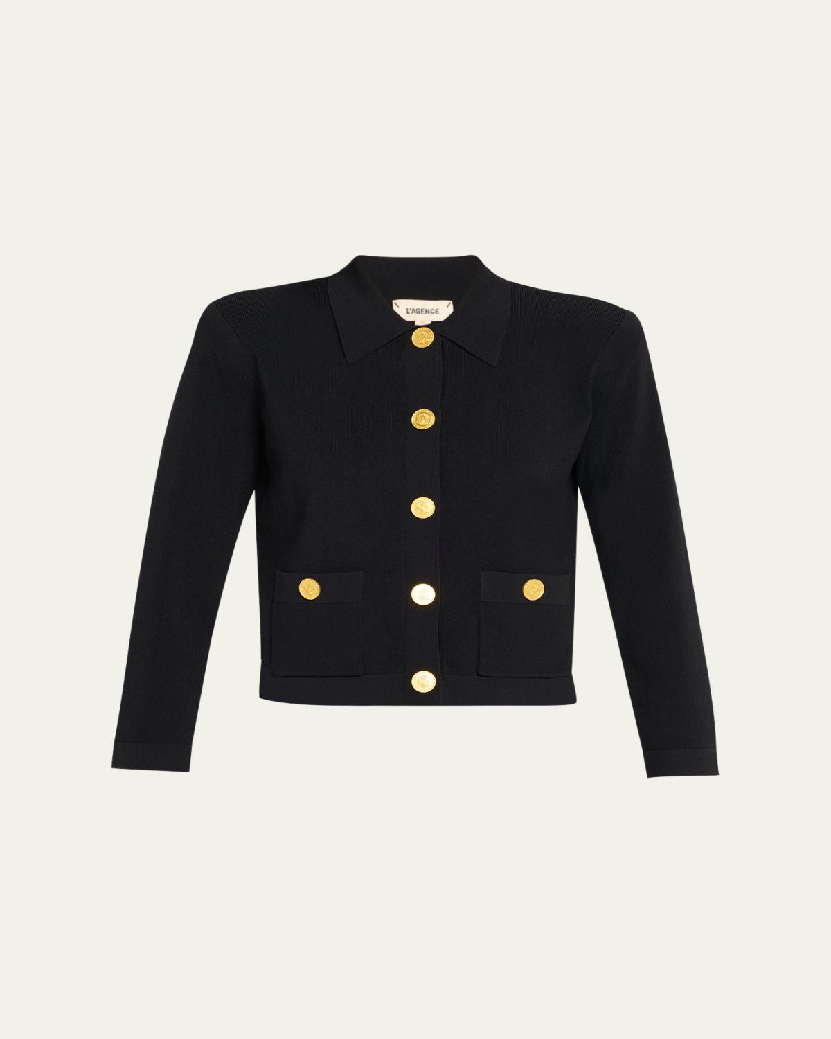 L'Agence Osiris Collared Cardigan