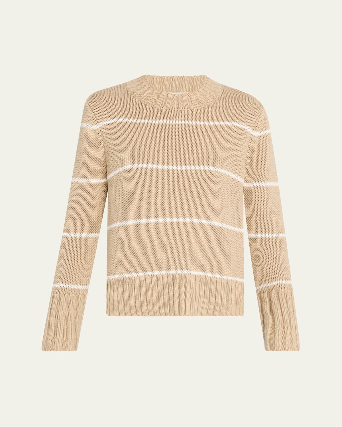 Kule The Tatum Striped Cotton Sweater