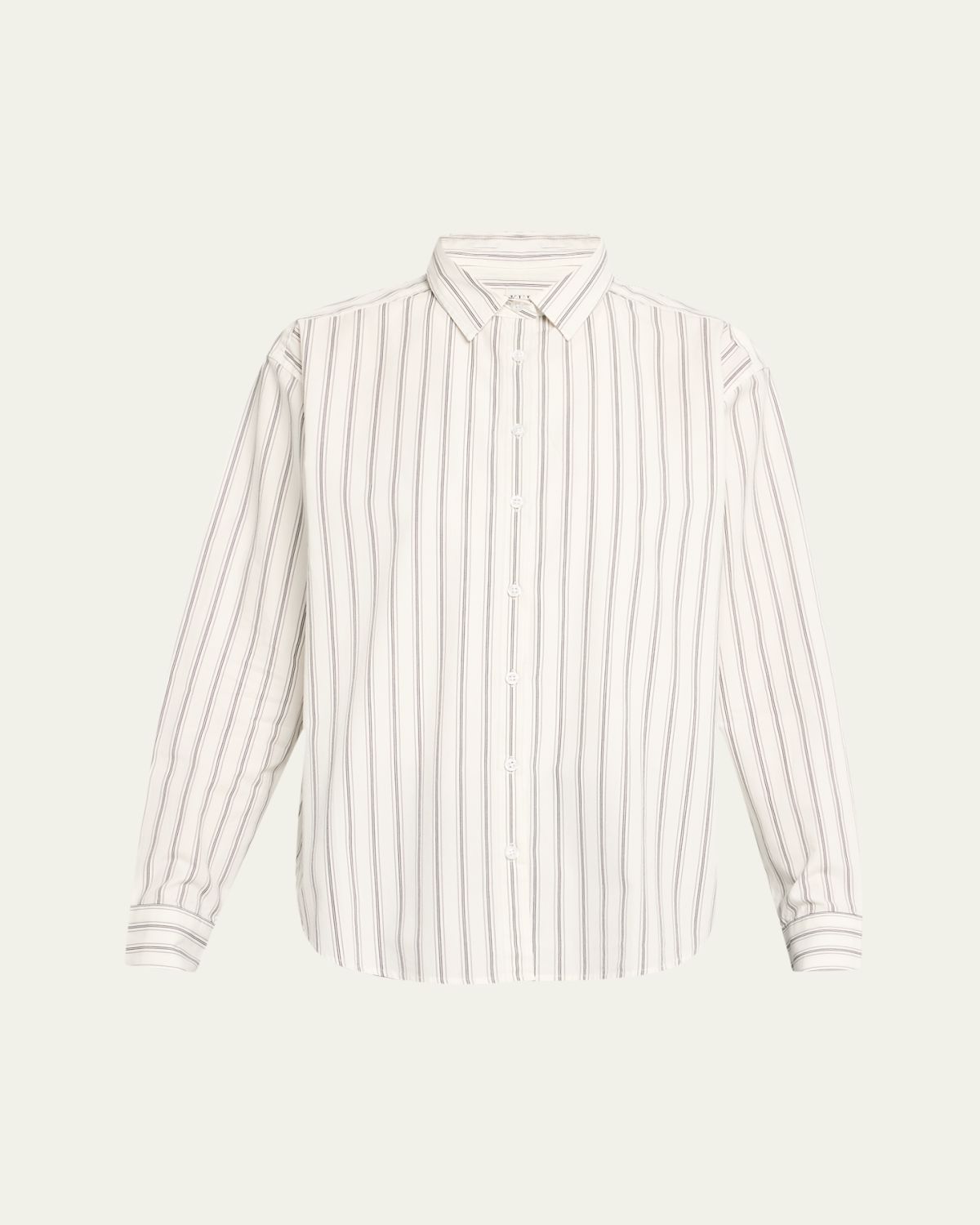 Kule The Cordel Striped Button-Front Shirt