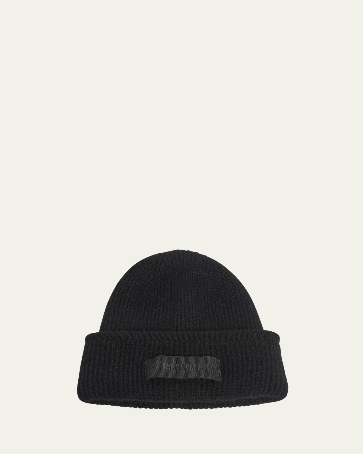 Jacquemus Men 's Le Bonnet Gros Grain Beanie