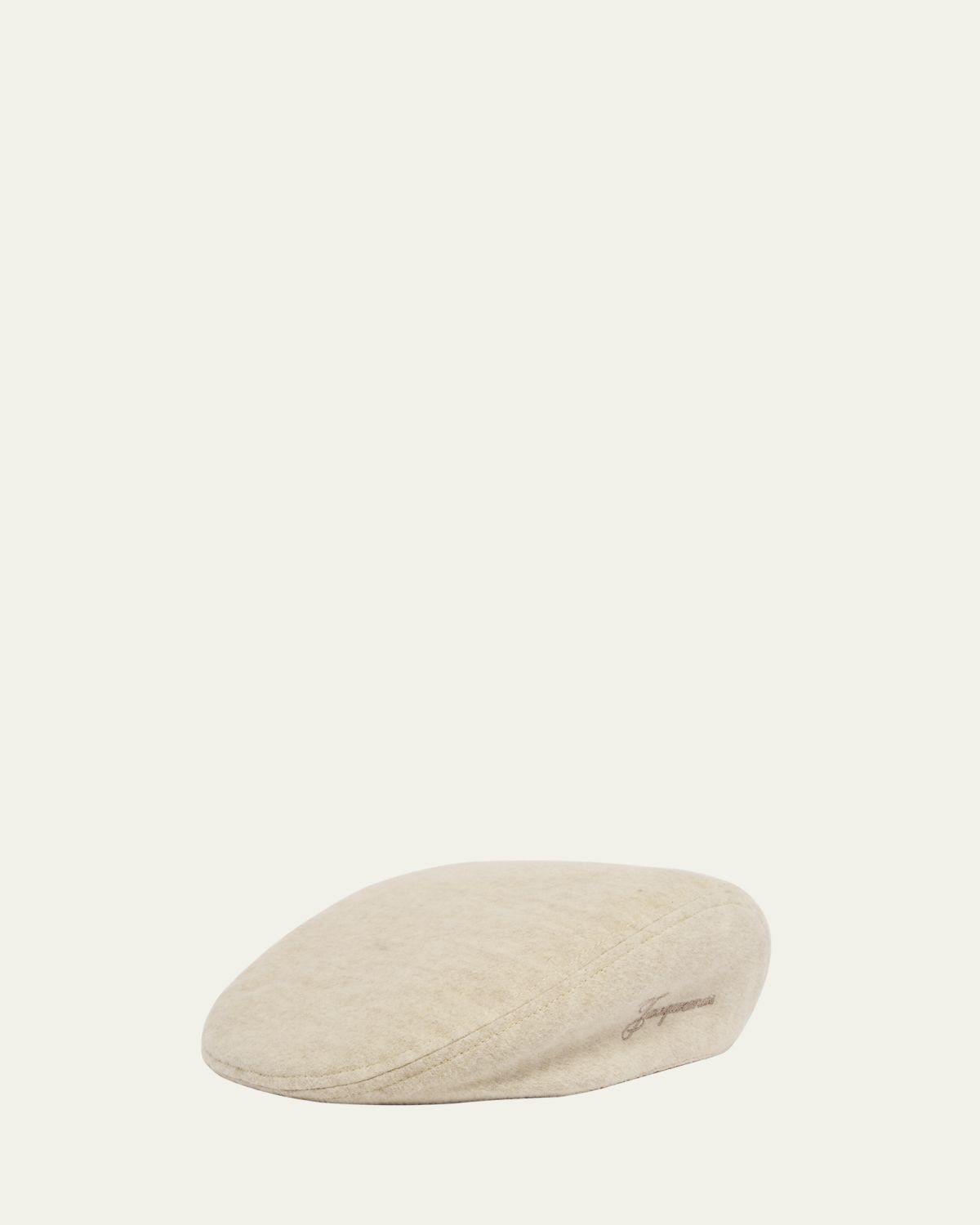 Jacquemus Men's Embroidered Beret