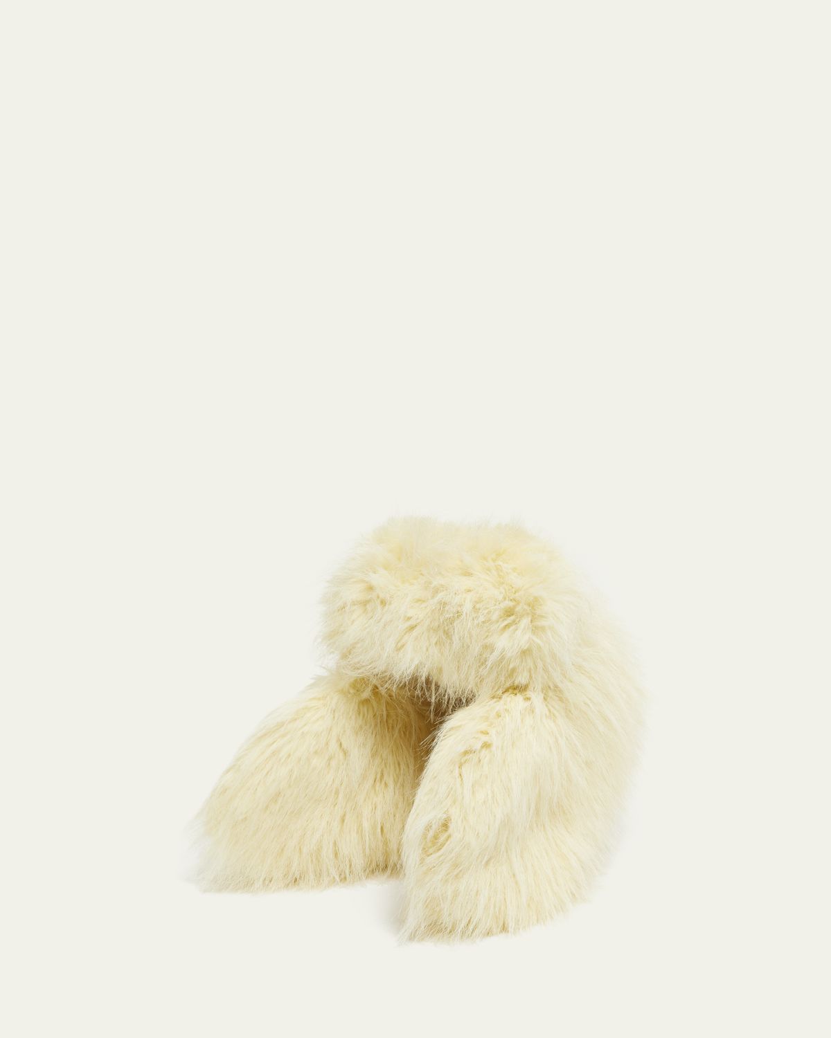 Jacquemus Men's The Large Chapka Faux Fur Trapper Hat