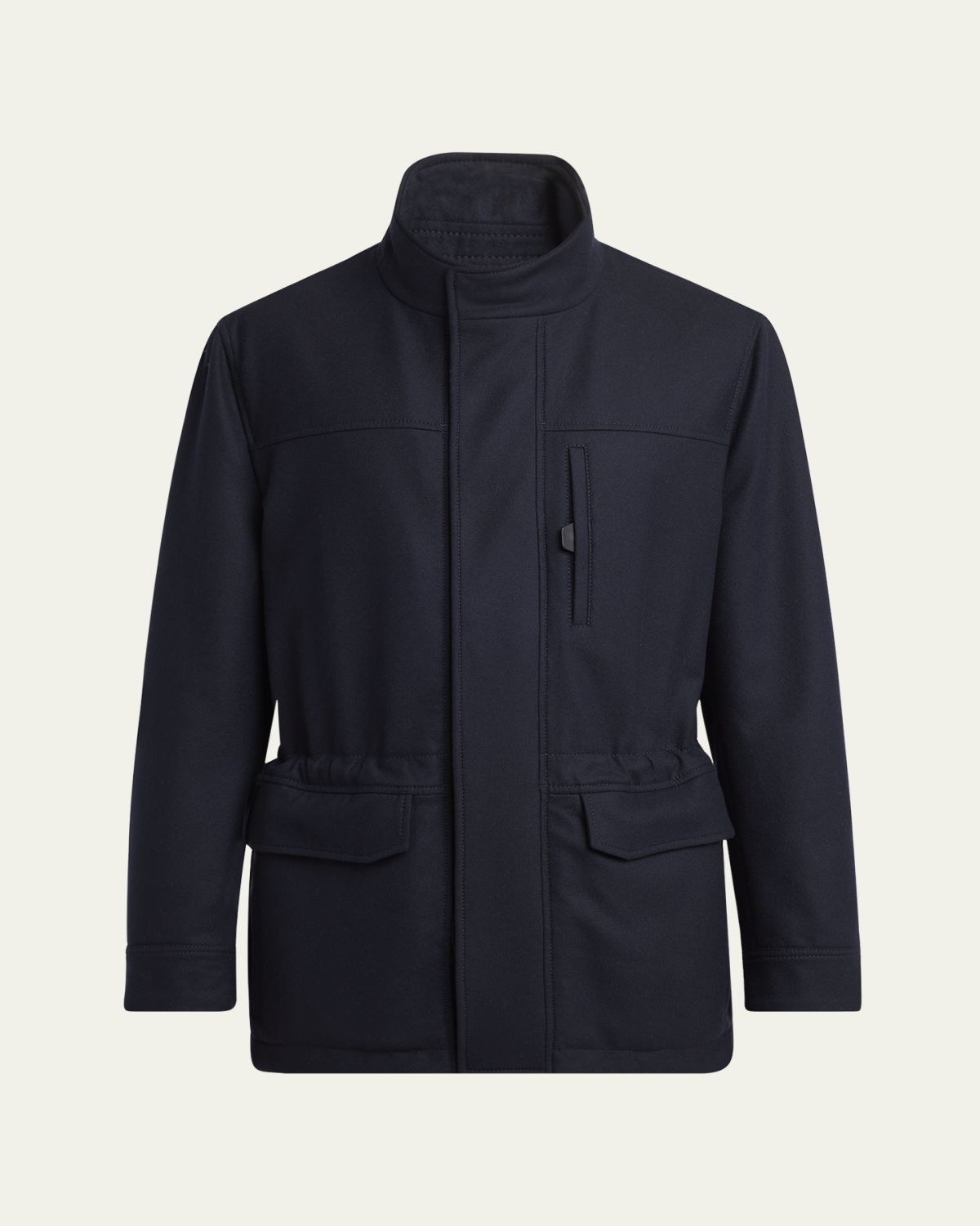 Brioni Men's Cashmere Water-Repellent Field Jacket