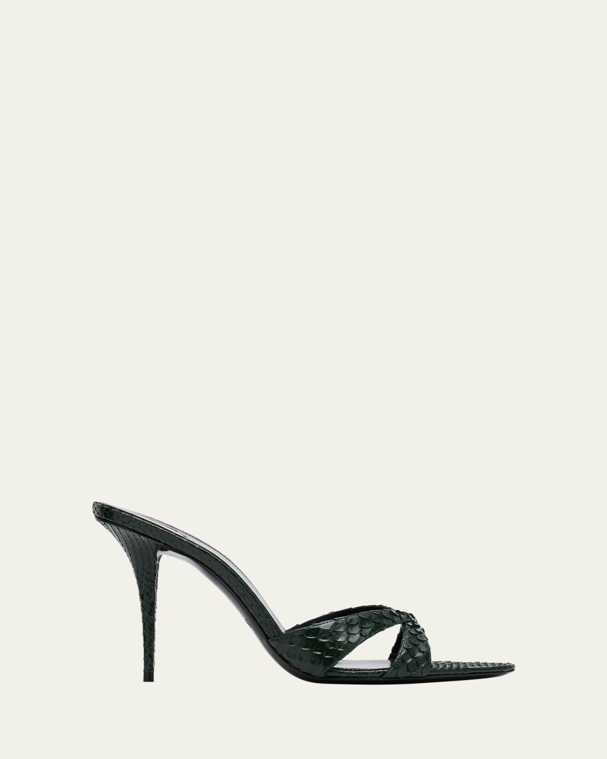 Saint Laurent Kirat Snake Mule Sandals | Thumbnail 6 Saint Laurent Kirat Snake Mule Sandals | Thumbnail 6