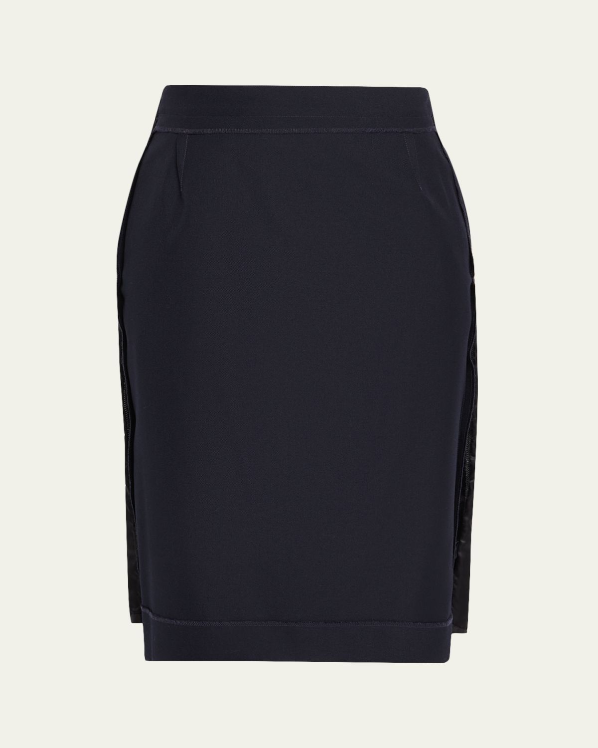 Maison Margiela Inside-Out Midi Pencil Skirt