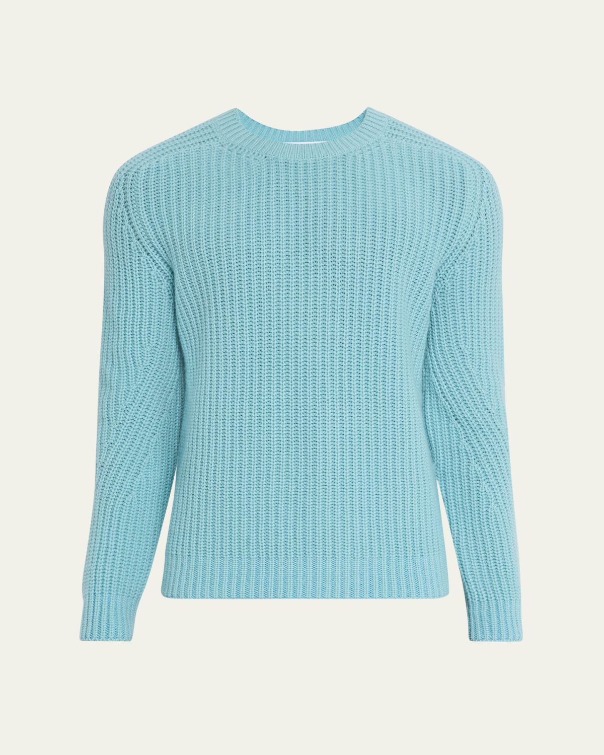 Iris Von Arnim Men's Arlington Stonewashed Cashmere Rib Crewneck Sweater | Thumbnail 10 Iris Von Arnim Men's Arlington Stonewashed Cashmere Rib Crewneck Sweater | Thumbnail 10