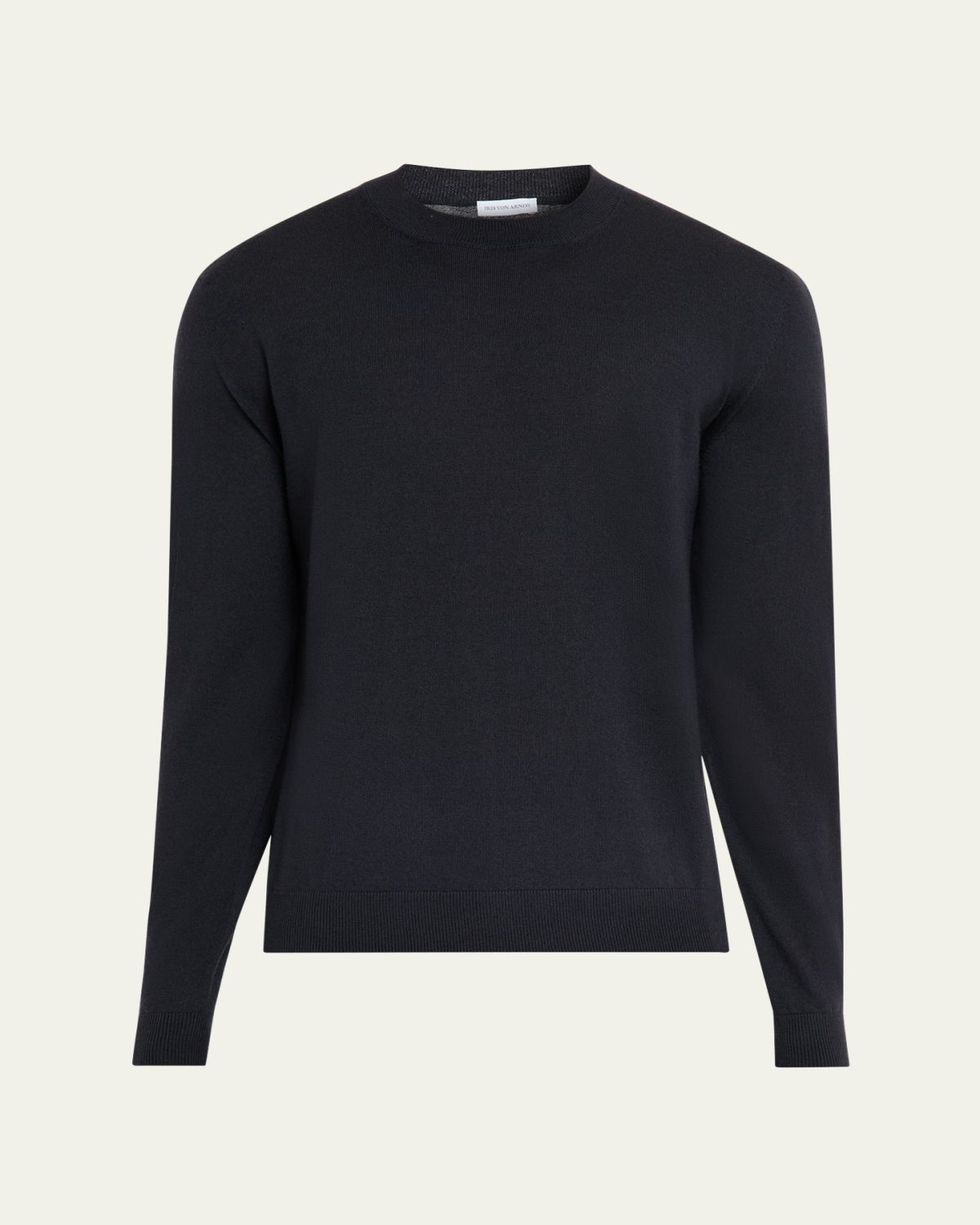 Iris Von Arnim Men's Cashmere Slim Knit Crewneck Sweater