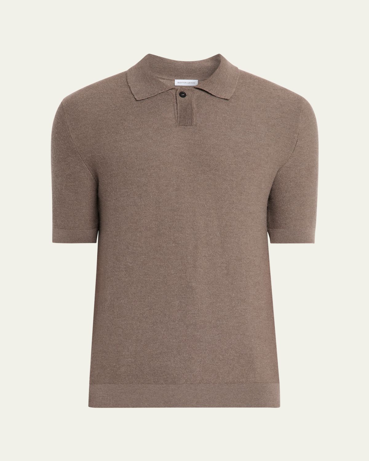 Iris Von Arnim Men's Prinston Short-Sleeve Cashmere Polo
