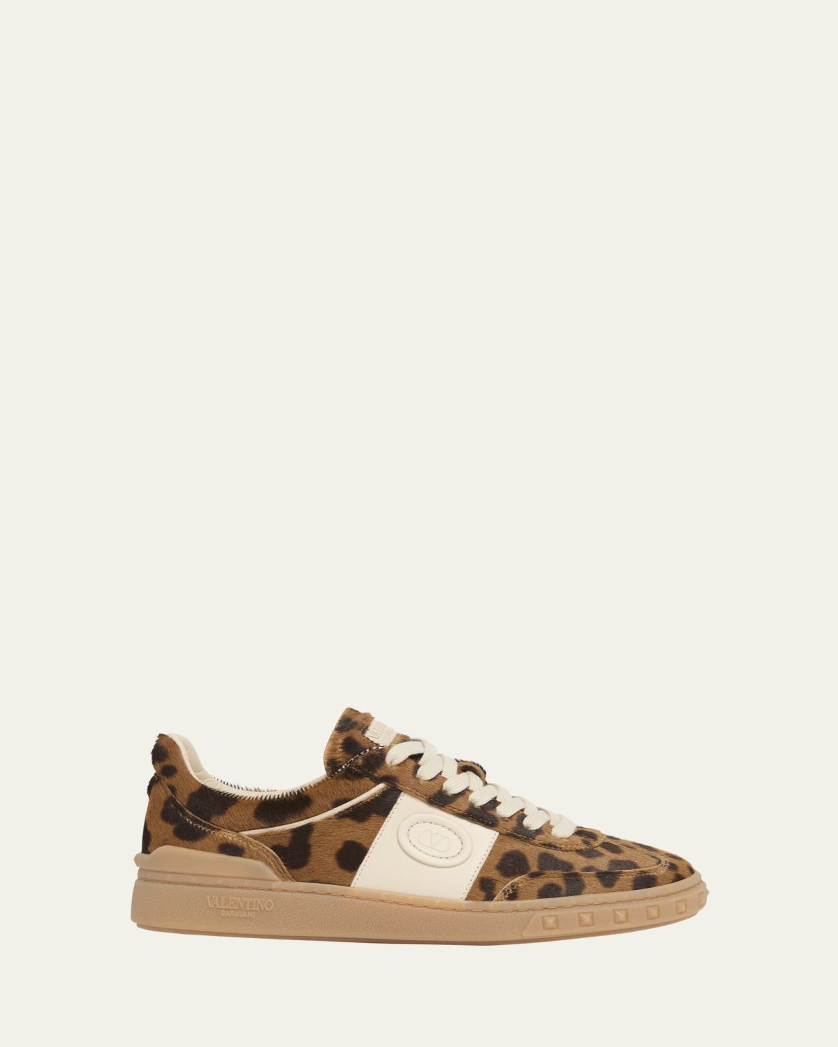 Valentino Garavani UpVillage Leopard Calf Hair Sneakers