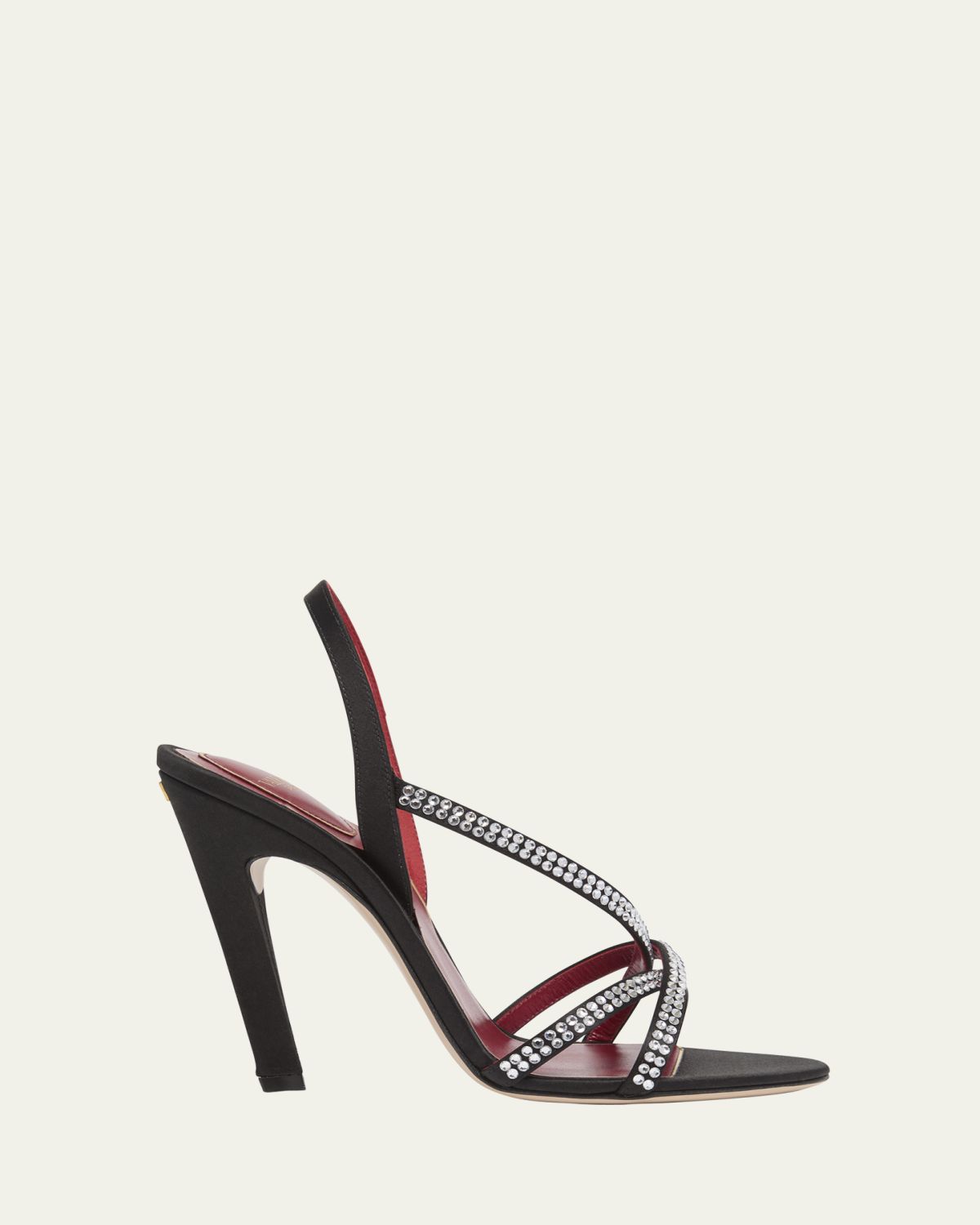 Valentino Garavani Dans Le Foyer Embellished Slingback Sandals