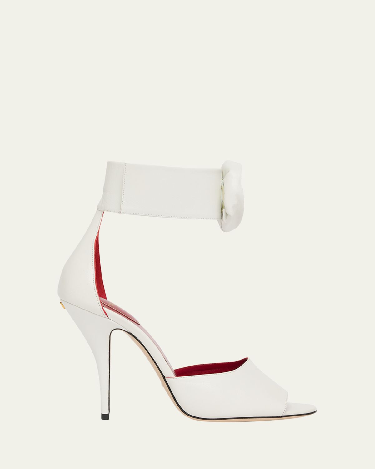Valentino Garavani Embellished Rose Leather Sandals | Thumbnail 14