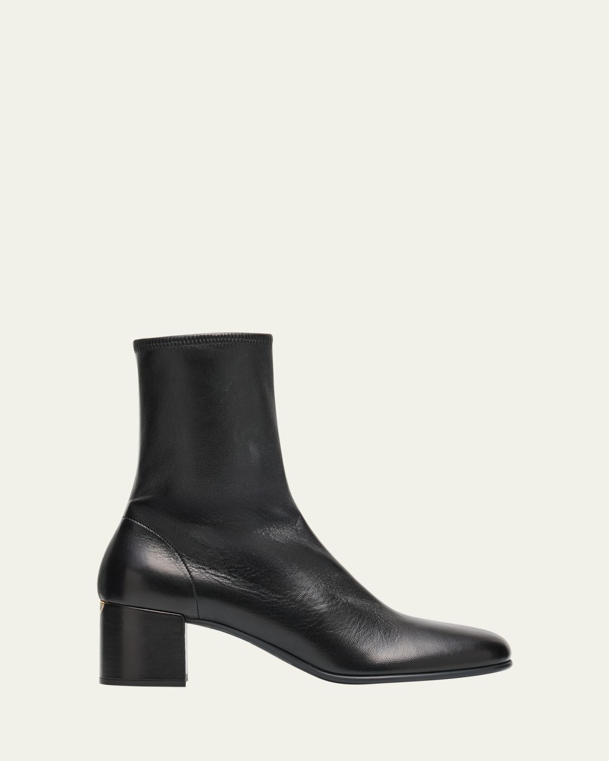 Prada 55mm Nappa Leather Ankle Boots