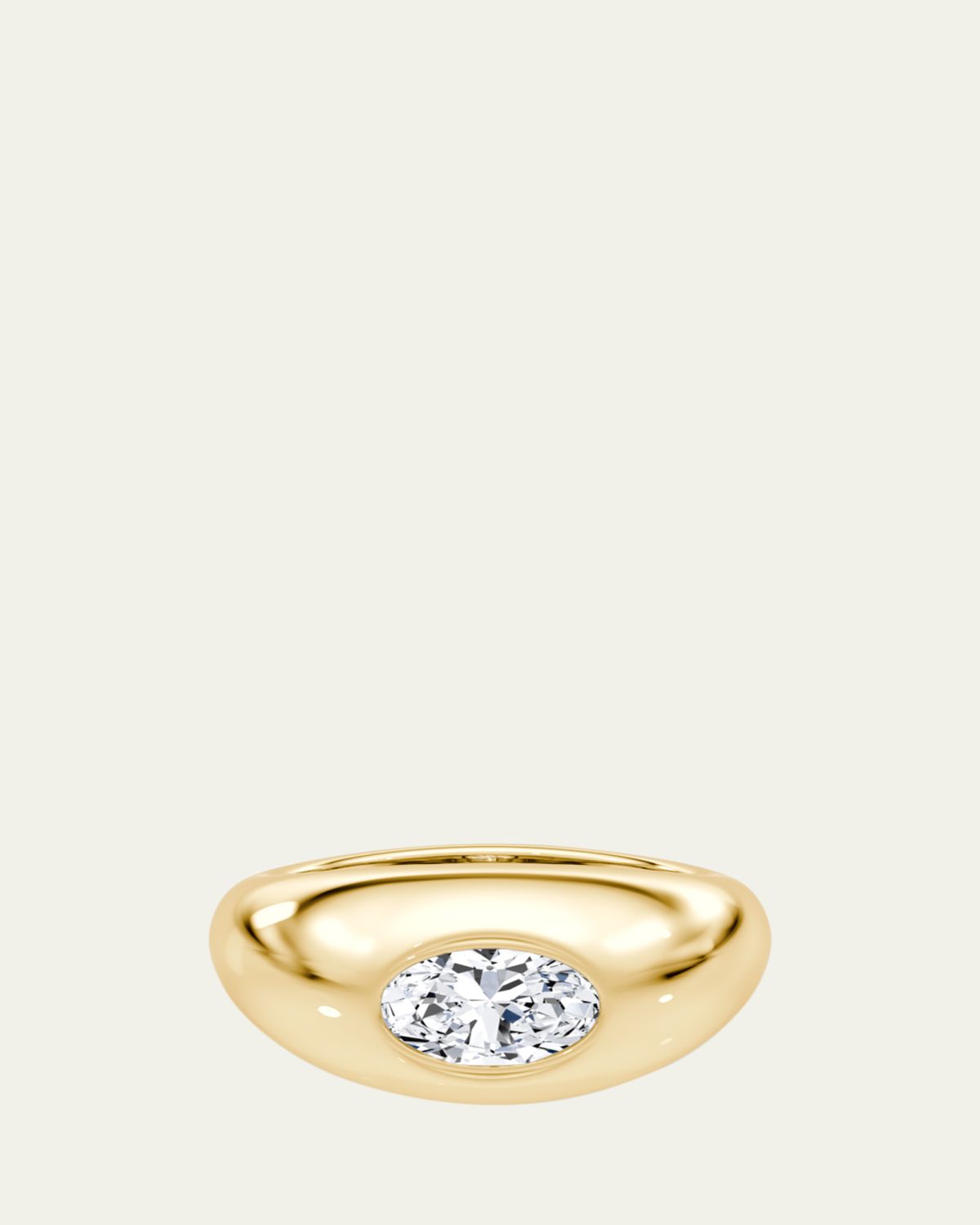 VRAI Petite Oval Dome Band