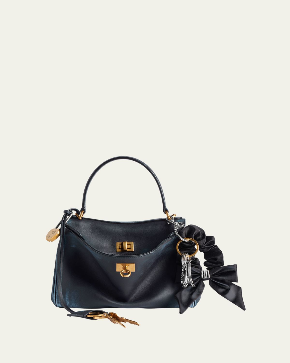 Balenciaga Rodeo Mini Smooth Leather Top-Handle Bag