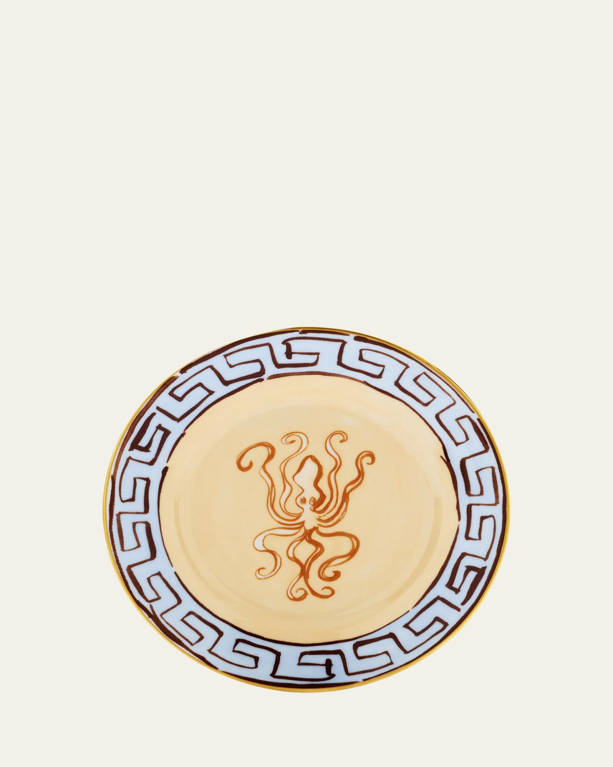 GINORI 1735 Il Viaggio di Nettuno Flat Bread Plate