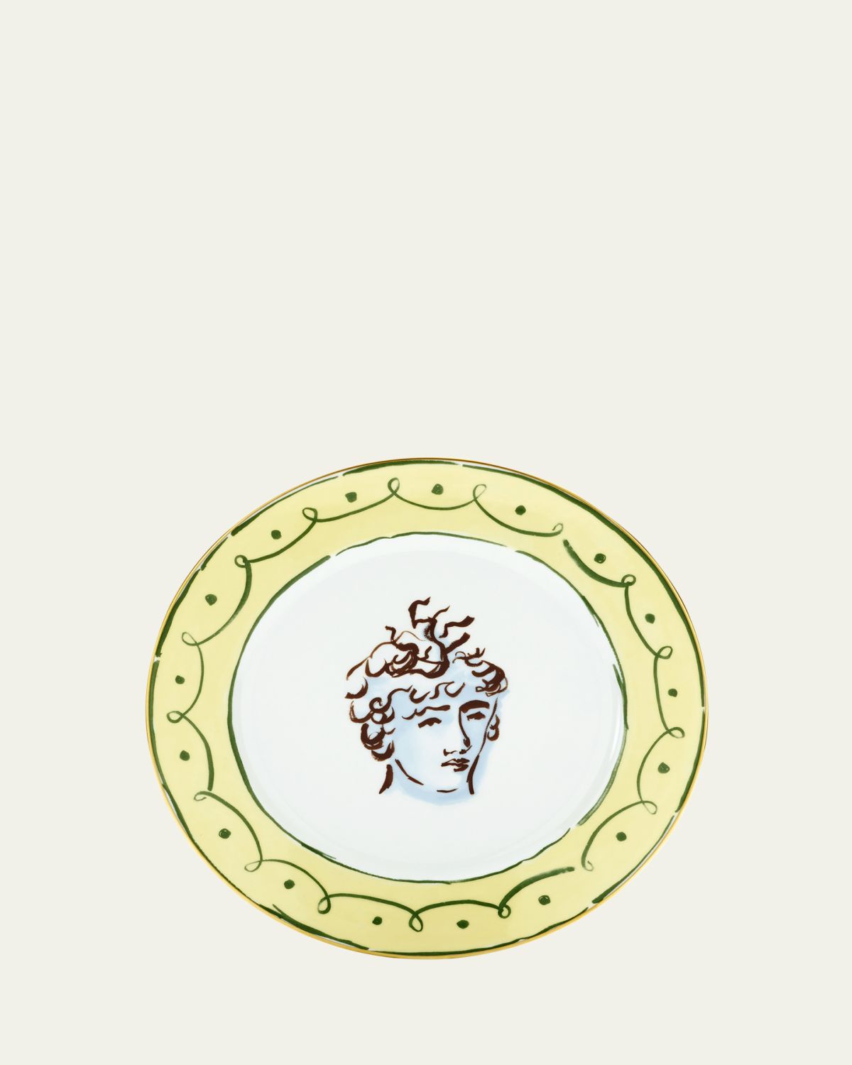 GINORI 1735 Il Viaggio di Nettuno Dinner Plate