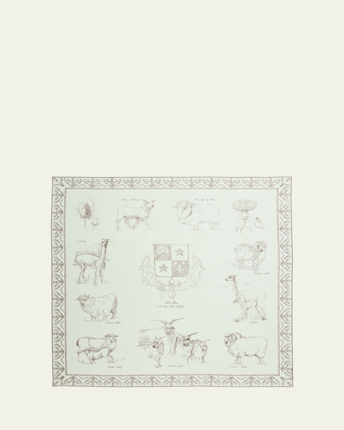 Loro Piana Le Origini Delle Eccellenze Foulard Scarf | Thumbnail 5