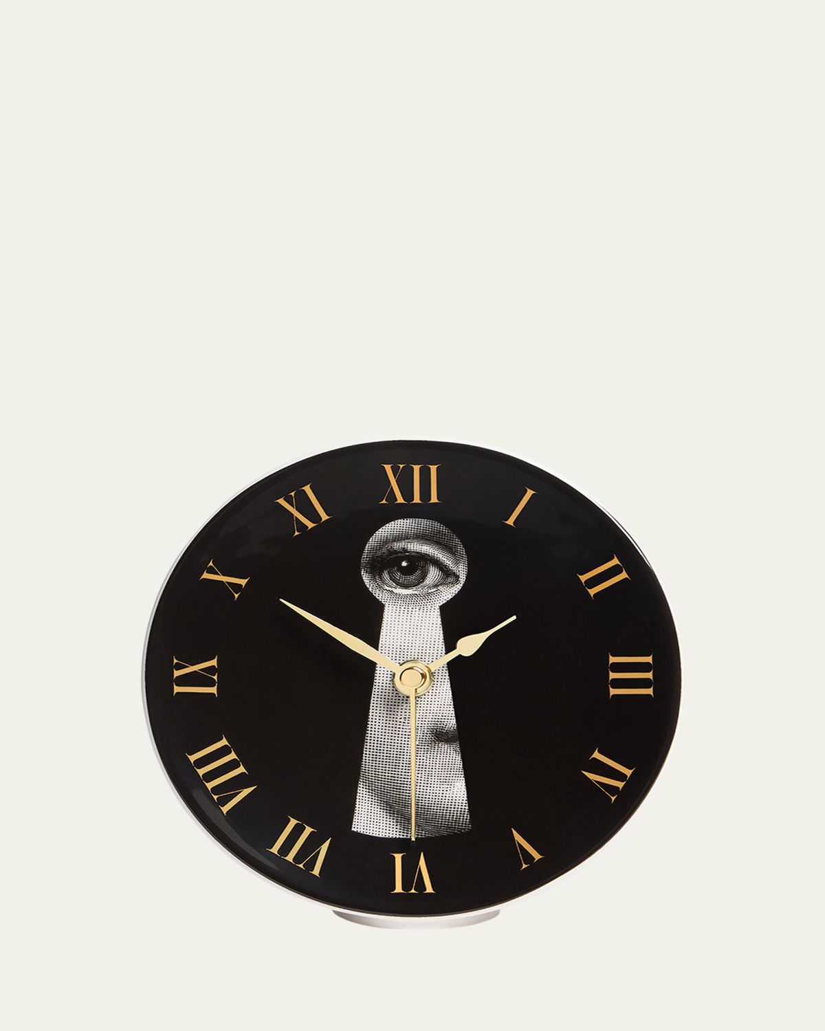 Fornasetti Serratura Table Clock