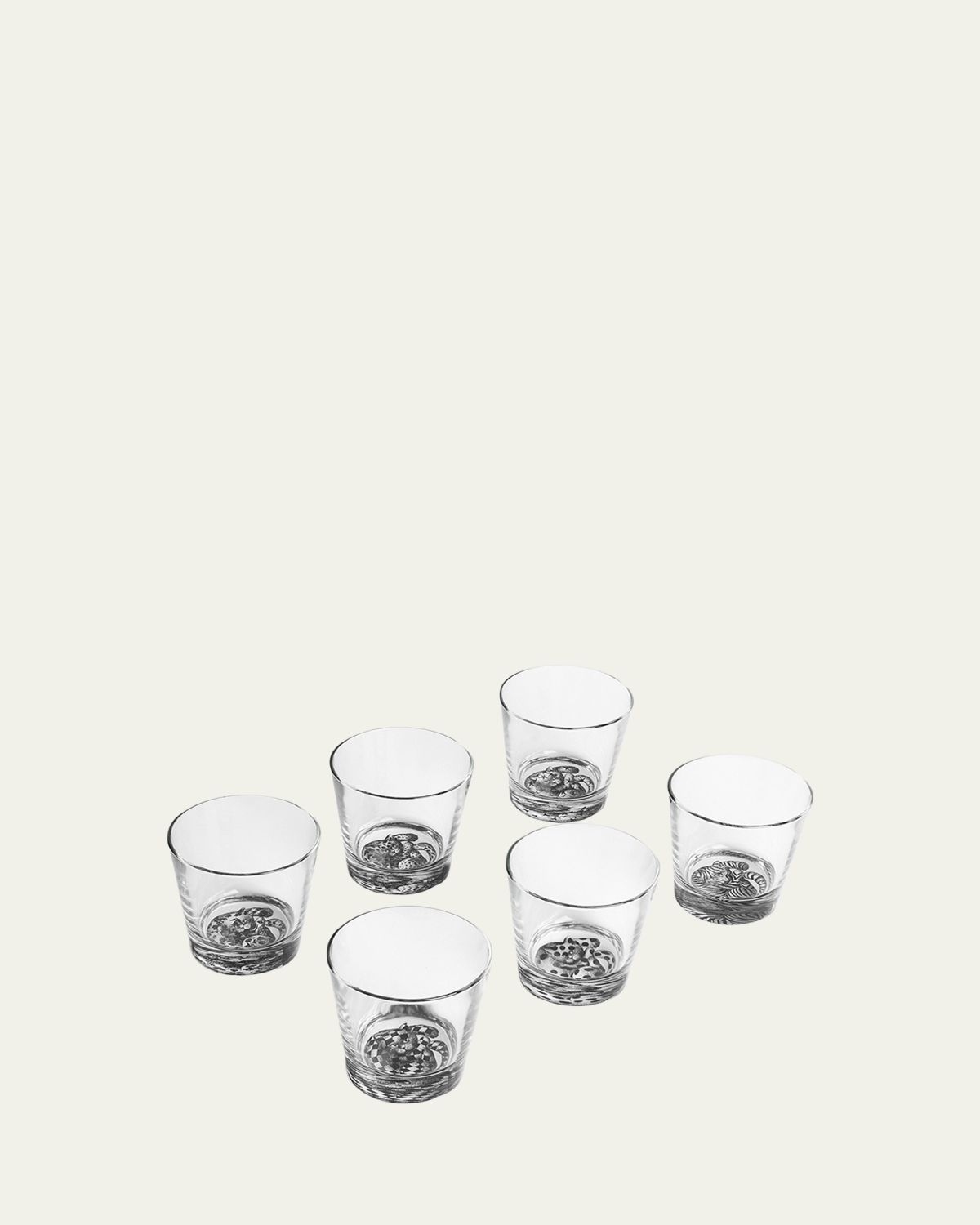 Fornasetti High Fidelity Glass, Set of 6