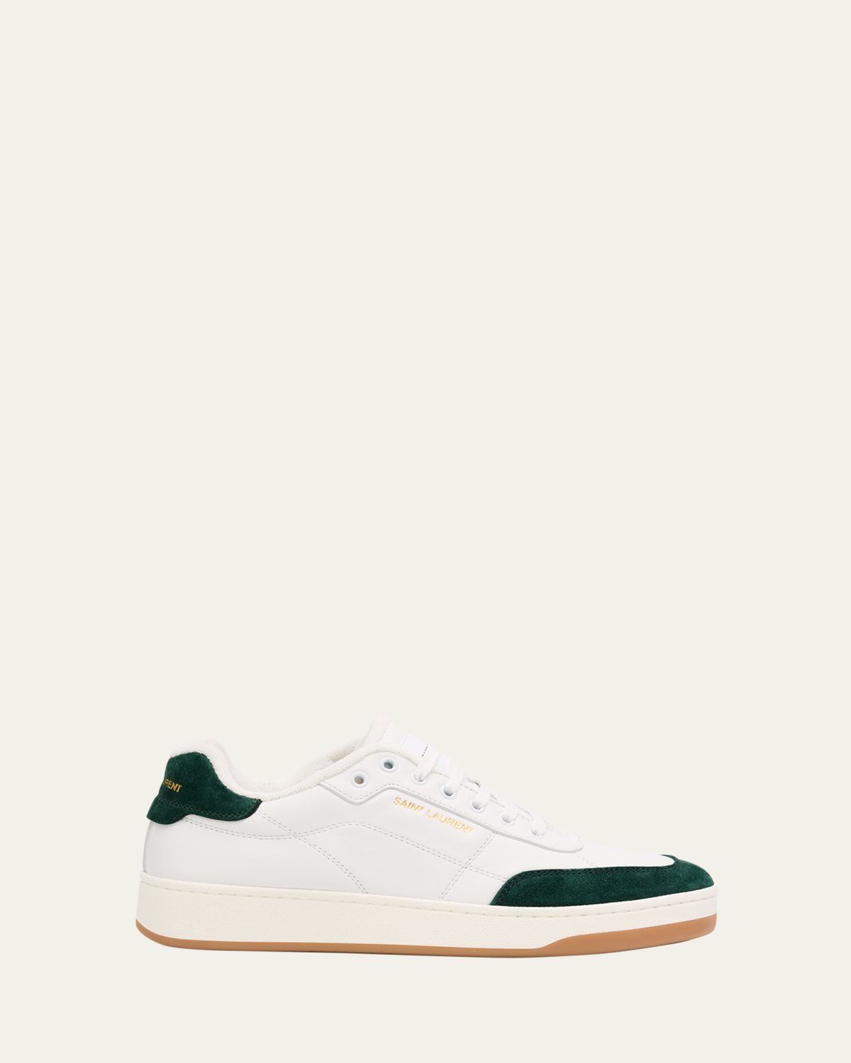 Saint Laurent Men's SL61 Leather and Suede Low-Top Sneakers | Thumbnail 4 Saint Laurent Men's SL61 Leather and Suede Low-Top Sneakers | Thumbnail 4