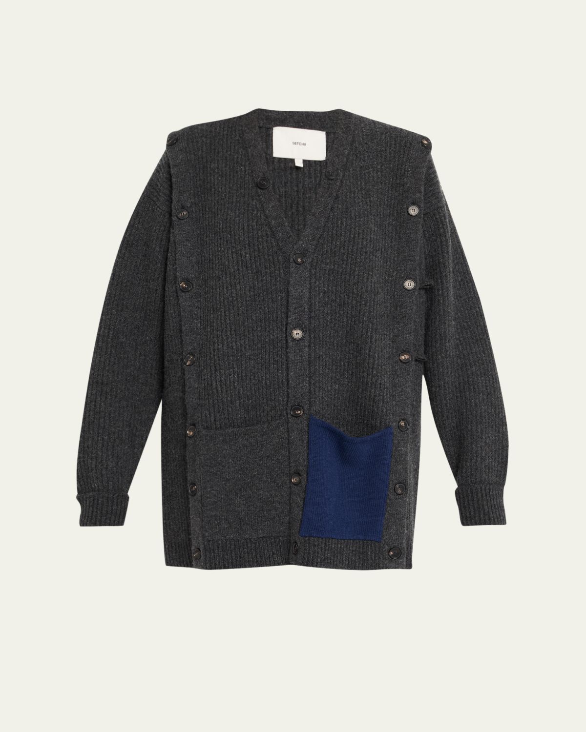 SETCHU Button Cardigan
