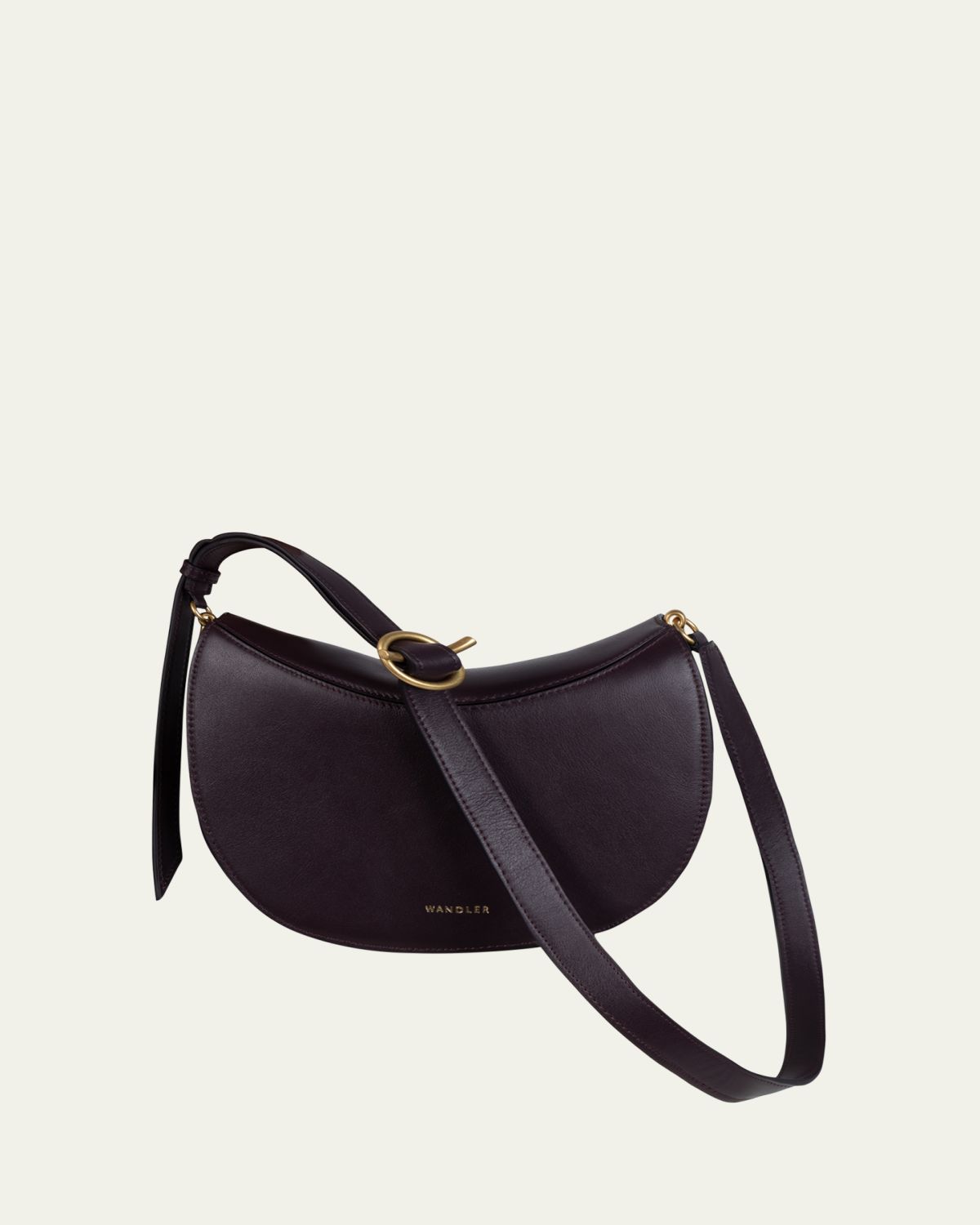 Wandler Kate Flap Leather Crossbody Bag