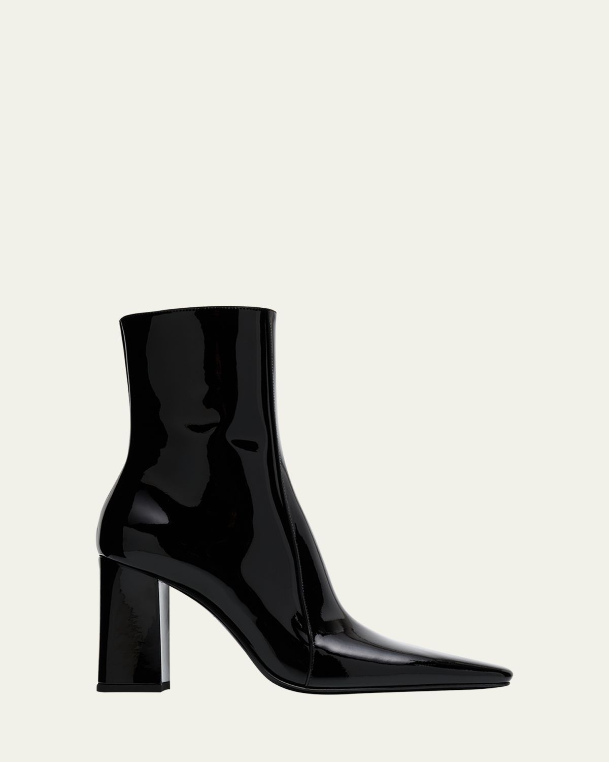 Saint Laurent Rainer Patent Leather Booties | Thumbnail 6